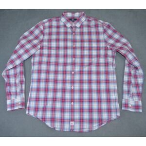 Vineyard Vines Slim Fit Murray Shirt Button Down Long Sleeve Plaid Shirt Men's M
